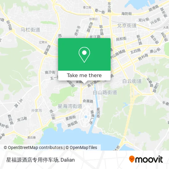 星福源酒店专用停车场 map