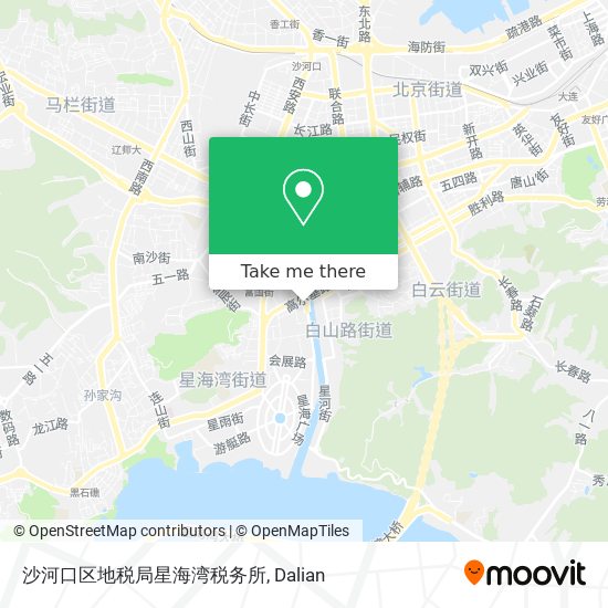 沙河口区地税局星海湾税务所 map