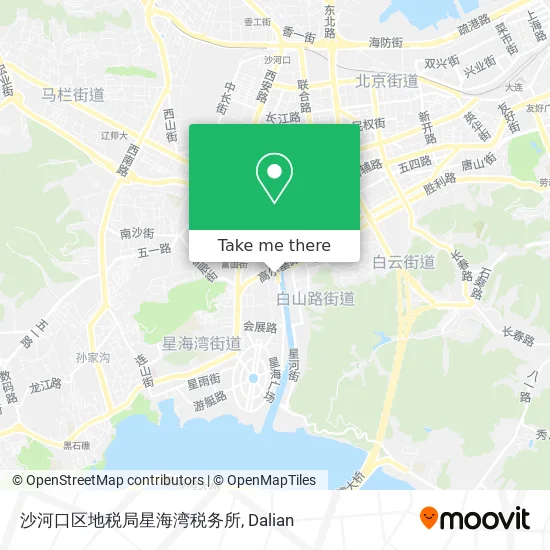沙河口区地税局星海湾税务所 map