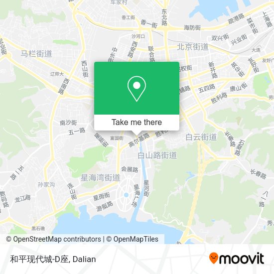 和平现代城-D座 map