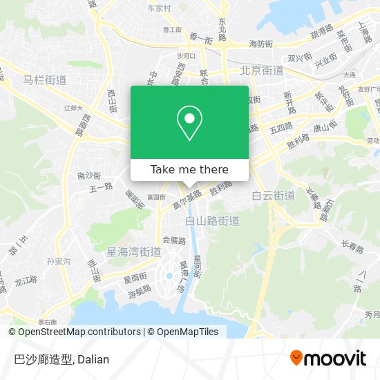 巴沙廊造型 map