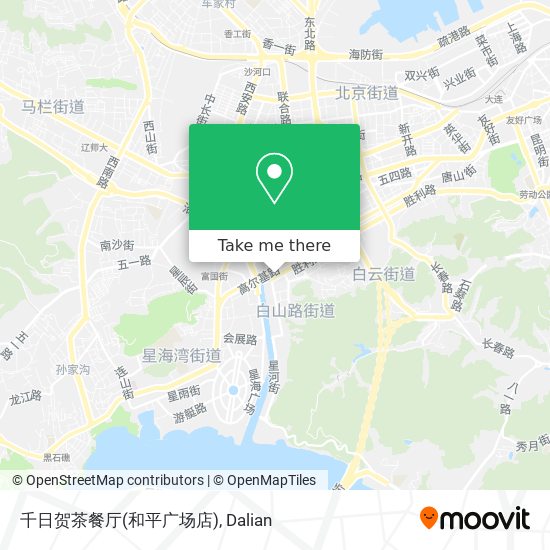 千日贺茶餐厅(和平广场店) map