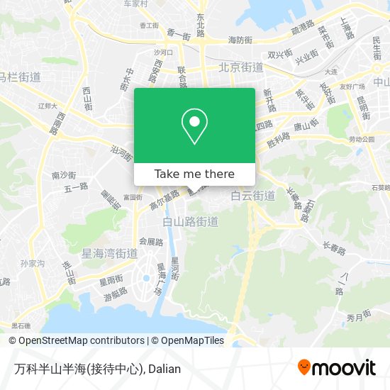 万科半山半海(接待中心) map