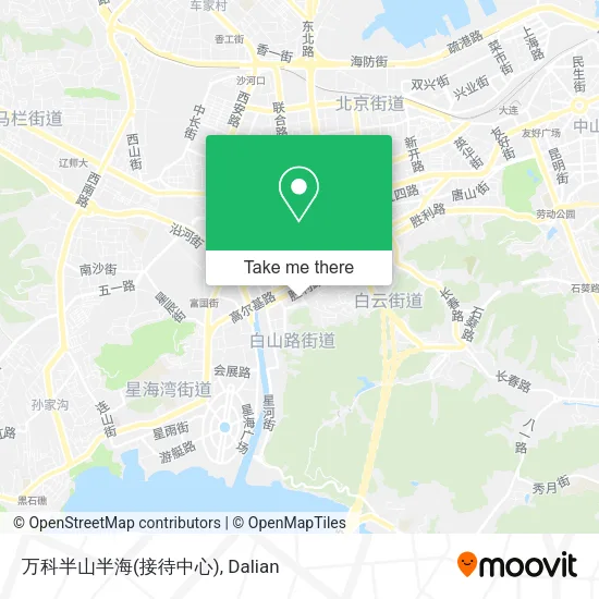 万科半山半海(接待中心) map