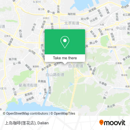 上岛咖啡(莲花店) map