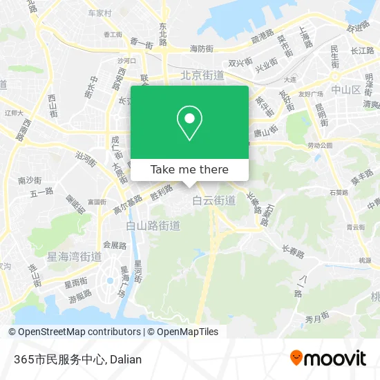 365市民服务中心 map