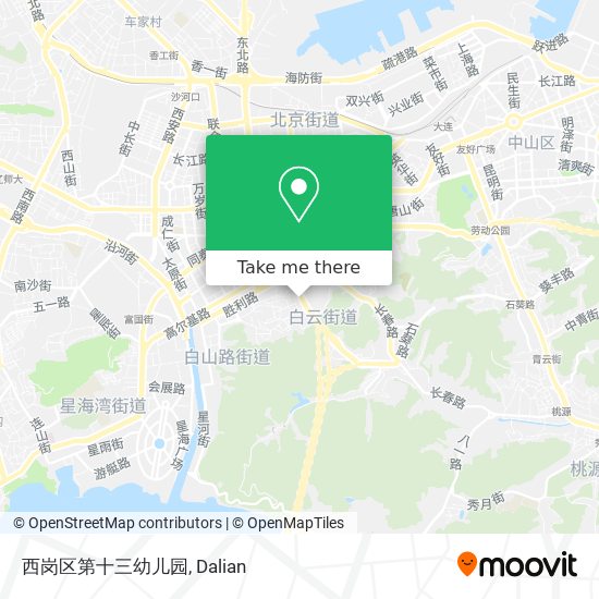 西岗区第十三幼儿园 map