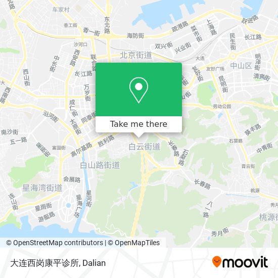 大连西岗康平诊所 map