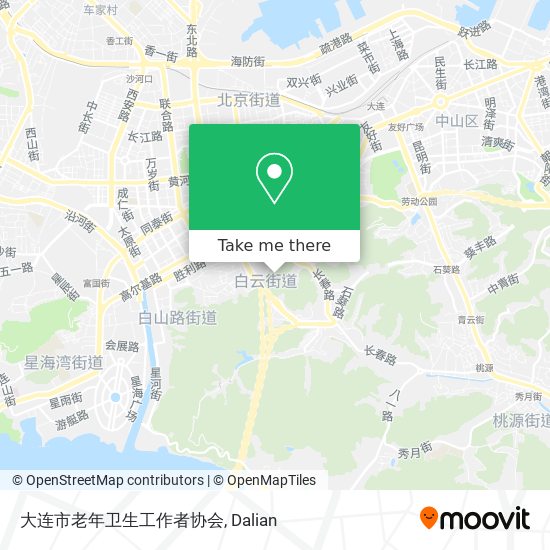 大连市老年卫生工作者协会 map