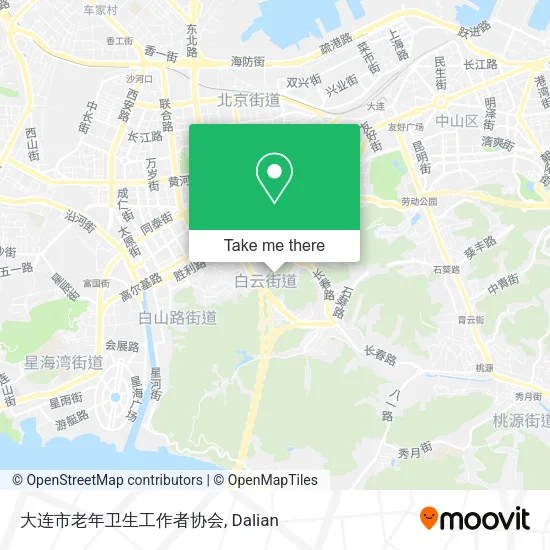 大连市老年卫生工作者协会 map