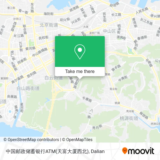 中国邮政储蓄银行ATM(天富大厦西北) map
