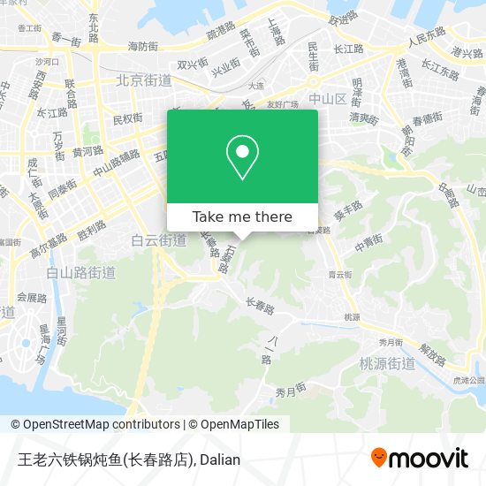 王老六铁锅炖鱼(长春路店) map