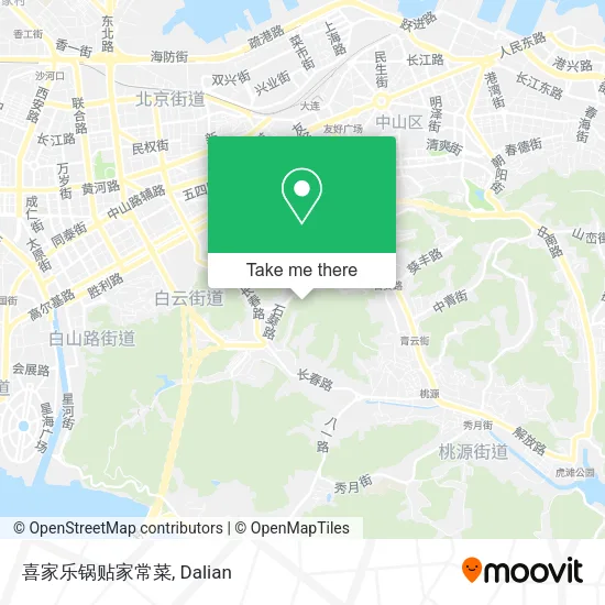 喜家乐锅贴家常菜 map
