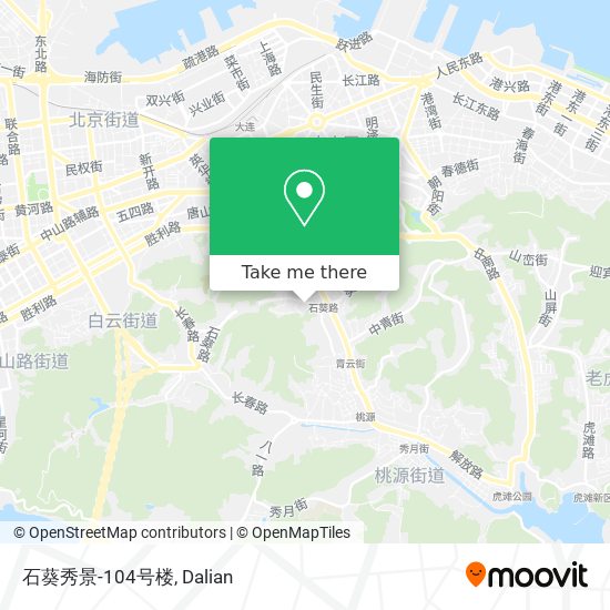 石葵秀景-104号楼 map
