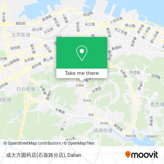 成大方圆药店(石葵路分店) map