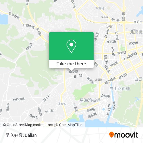 昆仑好客 map