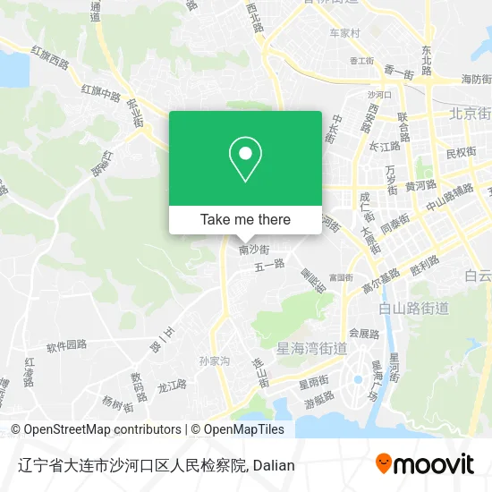 辽宁省大连市沙河口区人民检察院 map