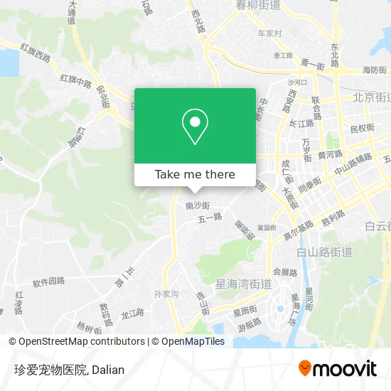 珍爱宠物医院 map