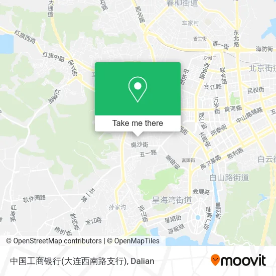中国工商银行(大连西南路支行) map
