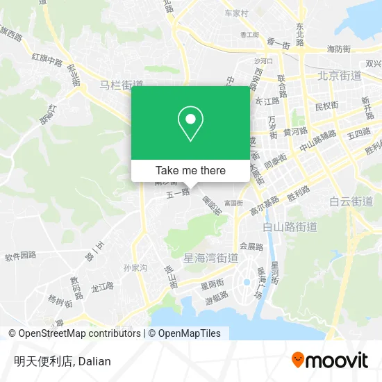 明天便利店 map