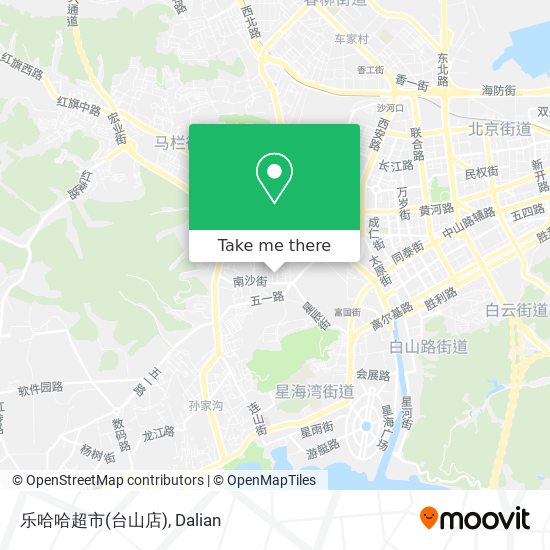 乐哈哈超市(台山店) map