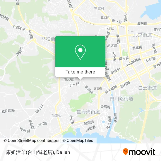 康姐活羊(台山街老店) map