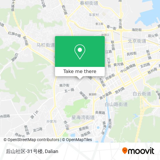 后山社区-31号楼 map
