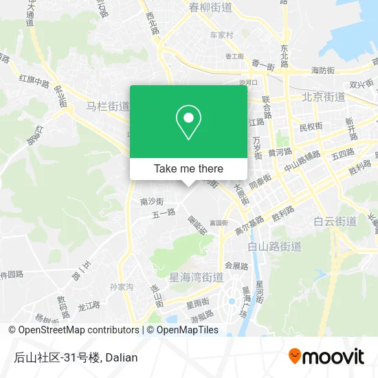 后山社区-31号楼 map