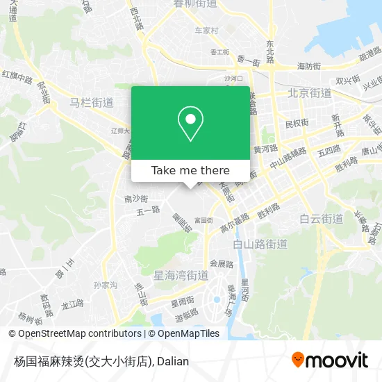 杨国福麻辣烫(交大小街店) map