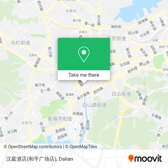 汉庭酒店(和平广场店) map