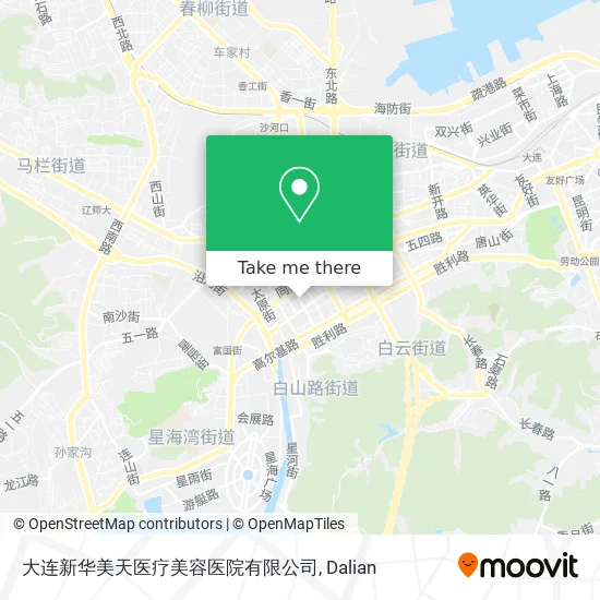 大连新华美天医疗美容医院有限公司 map