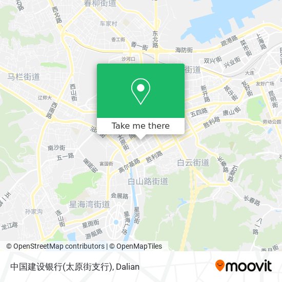 中国建设银行(太原街支行) map