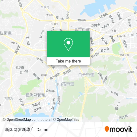 新园网罗新华店 map