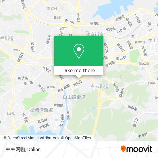 林林网咖 map