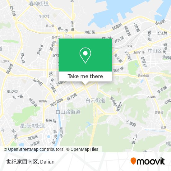 世纪家园南区 map
