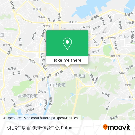 飞利浦伟康睡眠呼吸体验中心 map