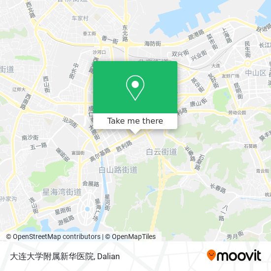 大连大学附属新华医院 map