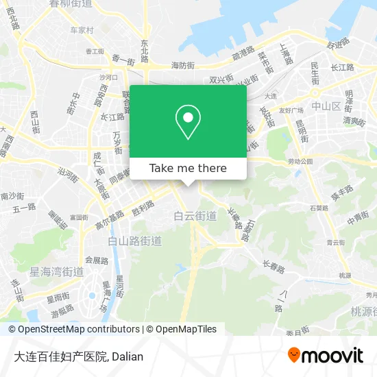 大连百佳妇产医院 map