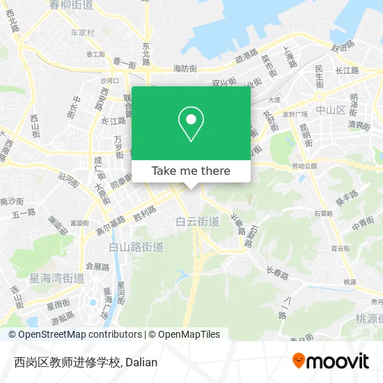 西岗区教师进修学校 map