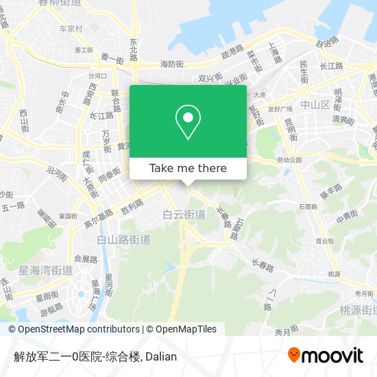 解放军二一0医院-综合楼 map