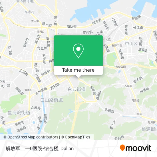 解放军二一0医院-综合楼 map