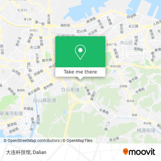 大连科技馆 map