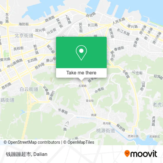 钱蹦蹦超市 map