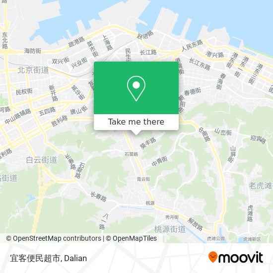 宜客便民超市 map
