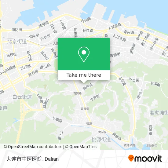 大连市中医医院 map