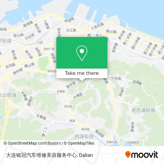 大连铭冠汽车维修美容服务中心 map