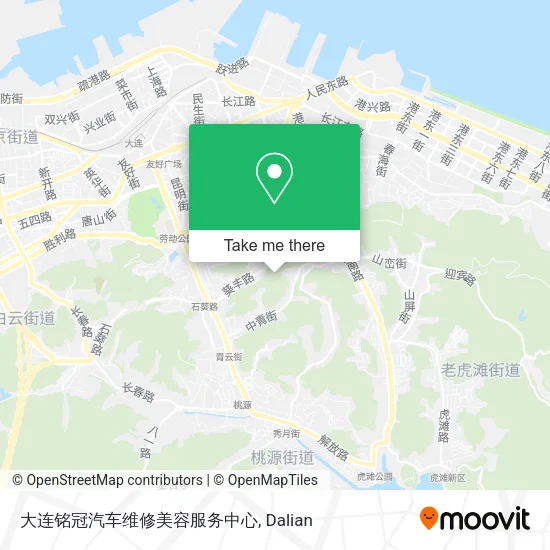 大连铭冠汽车维修美容服务中心 map