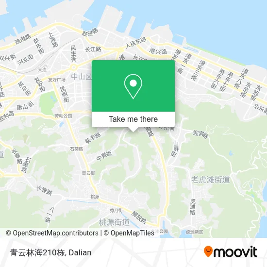 青云林海210栋 map