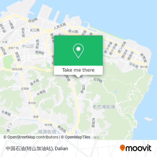 中国石油(转山加油站) map