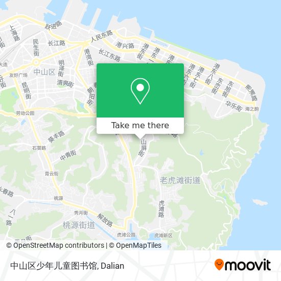 中山区少年儿童图书馆 map